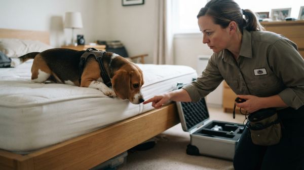 Comment utiliser un chien renifleur pour chasser les punaises de lit