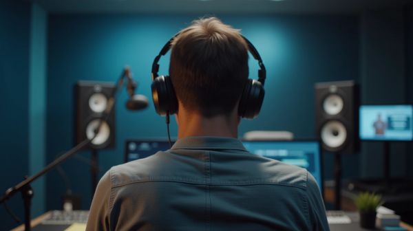 Voix off masculine de haute qualité : levier stratégique pour vos projets audio-visuels